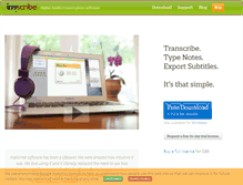 Tablet Screenshot of inqscribe.com